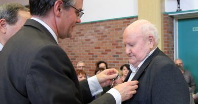 Dernier hommage à Alphonse Lagache, mardi